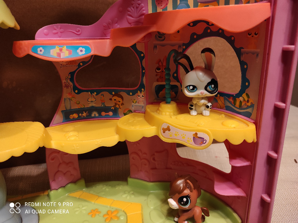 Duży Zestaw Littlest Pet Shop Hotel + 8 Figurek Warszawa Kup teraz