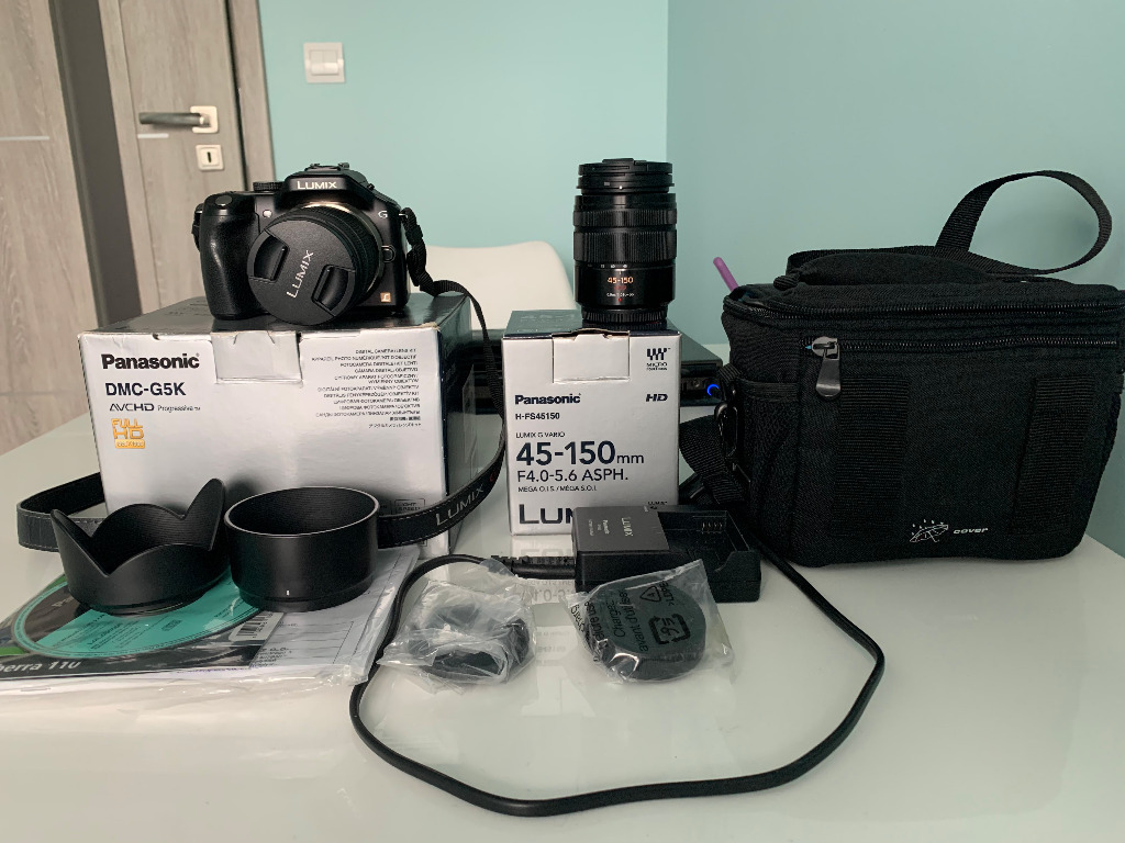 Aparat Panasonic Lumix DMCG5K zestaw Włocławek Ogłoszenie na