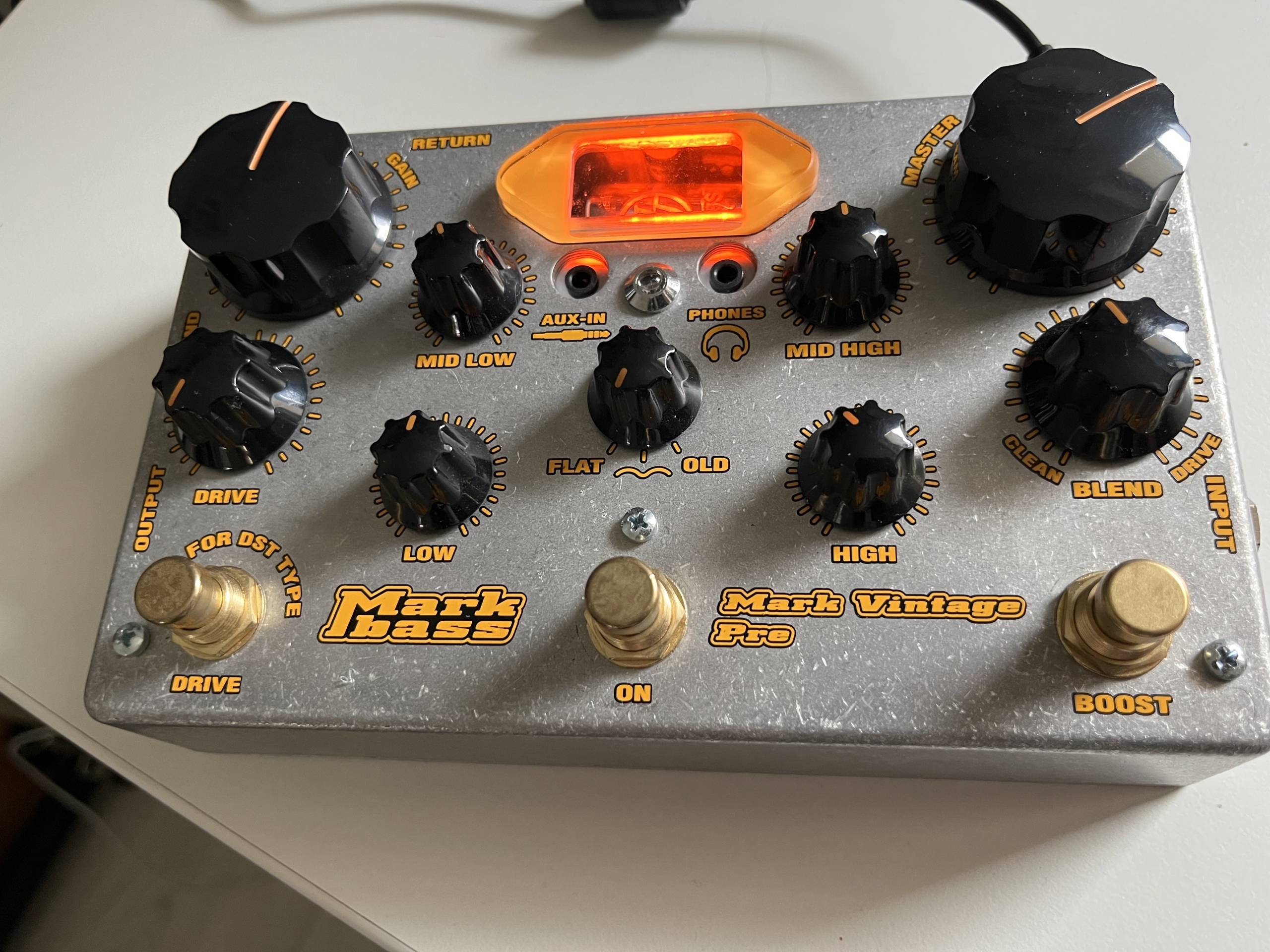Markbass Vintage Pre preamp basowy Mark Bass Kryspinów Kup teraz na