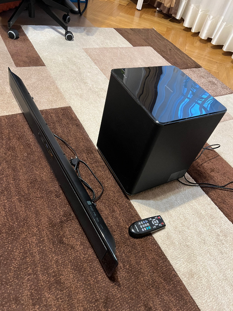 SOUNDBAR SAMSUNG HTWS1 + SUBWOOFER PSWWS1 Ciemne Kup teraz na