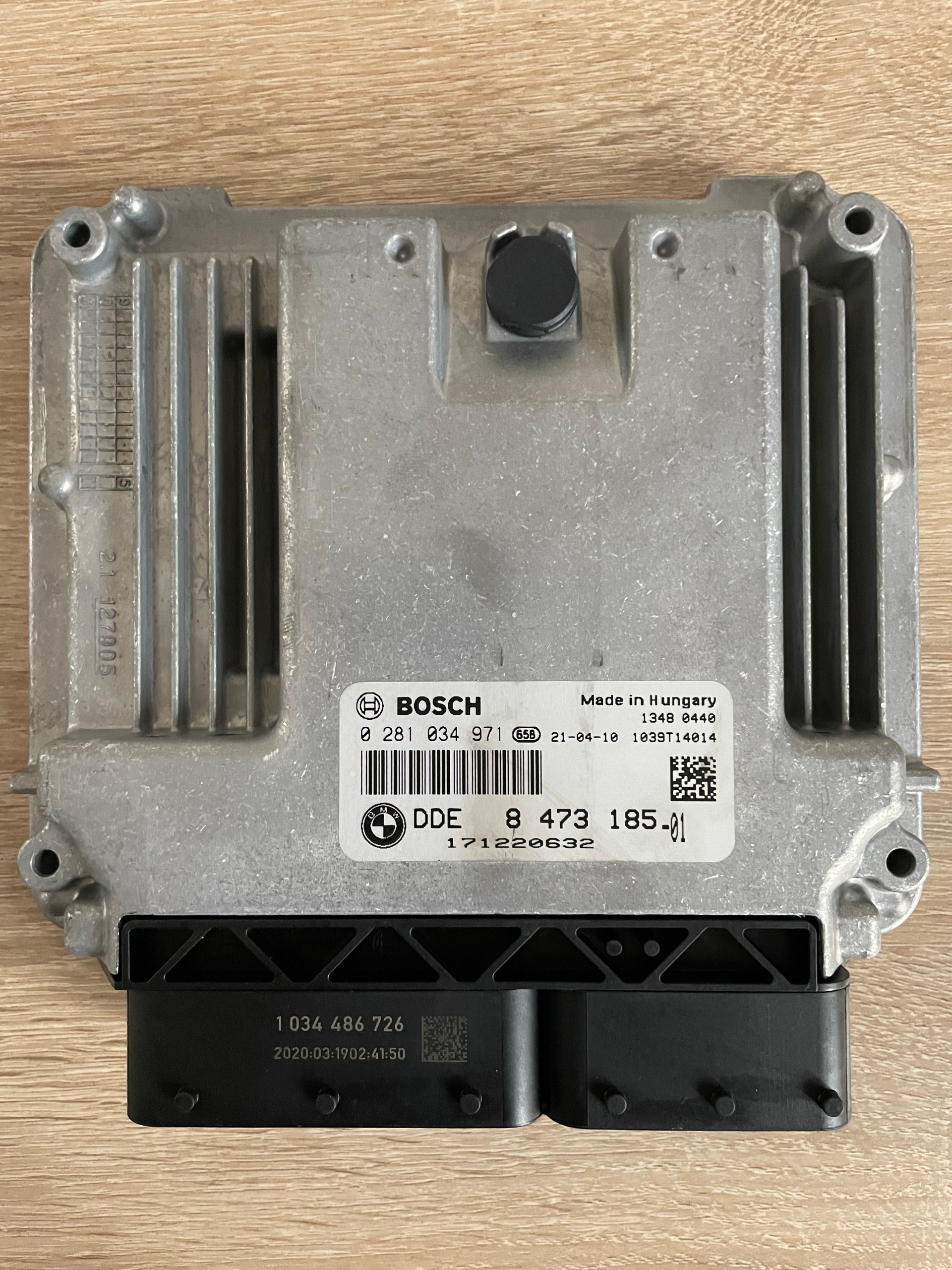БЛОК КЕРУВАННЯ BMW F30 0281034971 8473185 