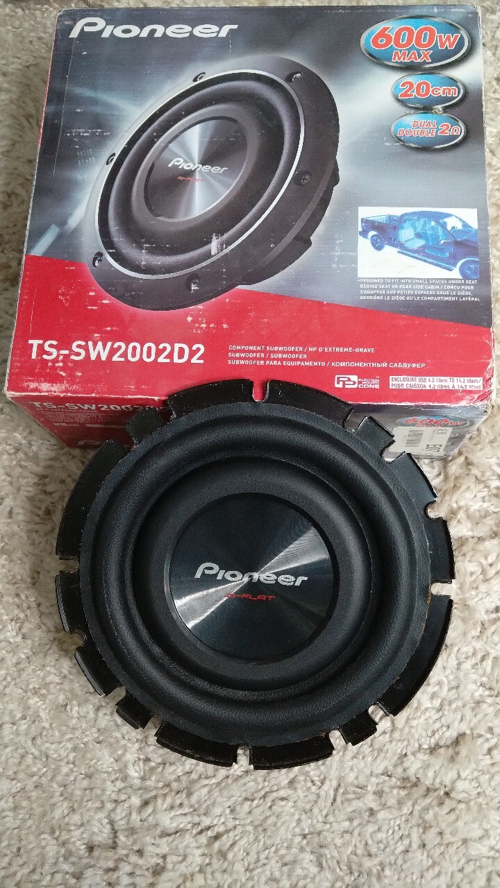 Głośnik Subwoofer Dwucewkowy Pioneer TSSW2002D2 Wieszowa Kup teraz