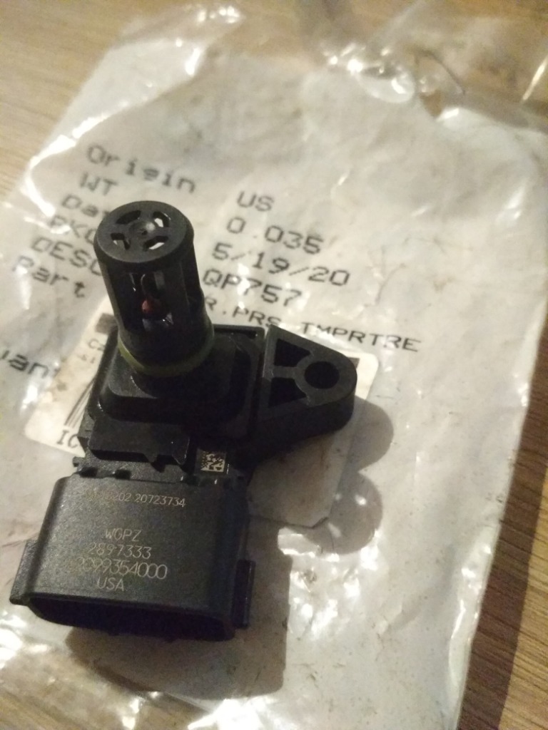 2897333 cummins датчик. 8, isbe, isde, isle 4076493. датчик абсолютного давления камминз 2. 8. 8.