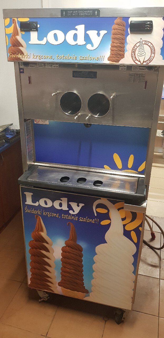 Maszyna do lodów świderków 2+mix Electro Freeze Stegna Ogłoszenie