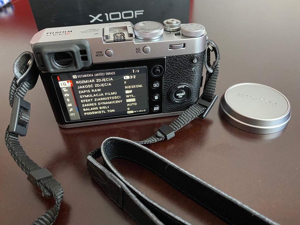 Aparat Fujifilm X100F jak nowy 1100 zdjęć Garwolin Kup teraz na