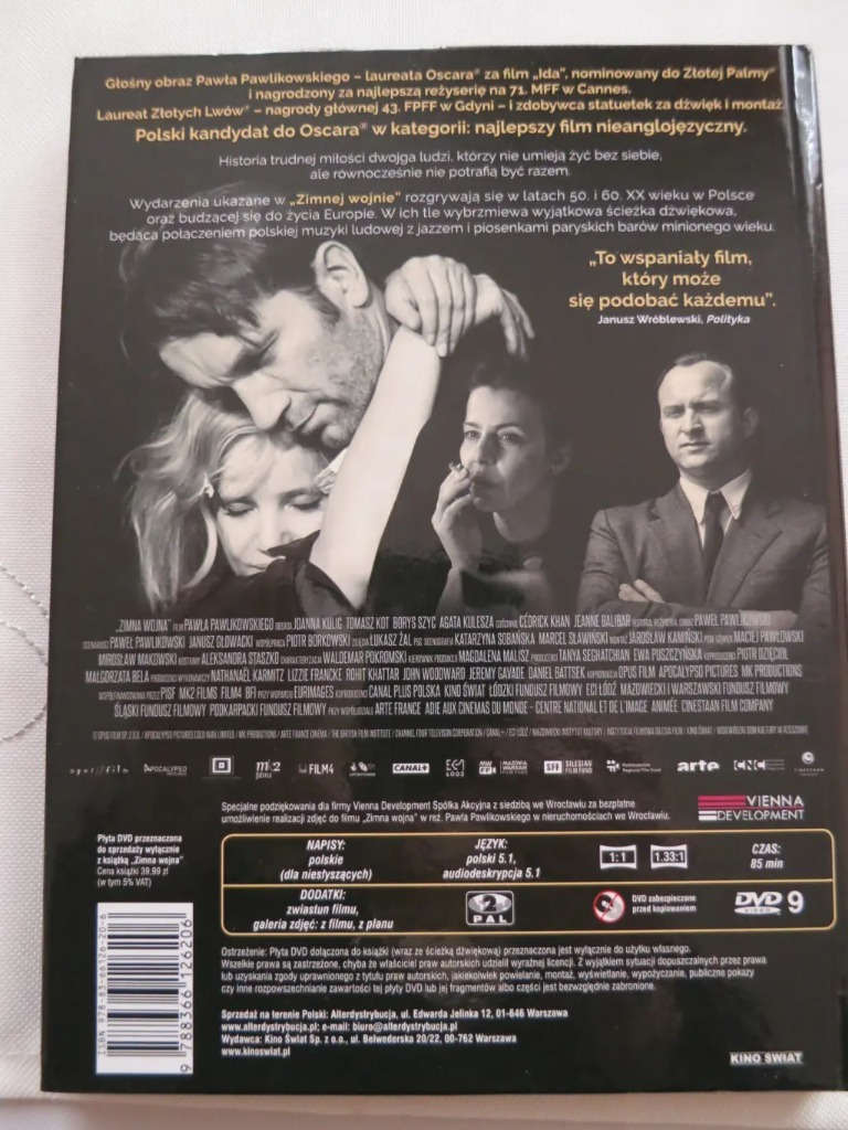 Zimna Wojna (DVD) - No English Version