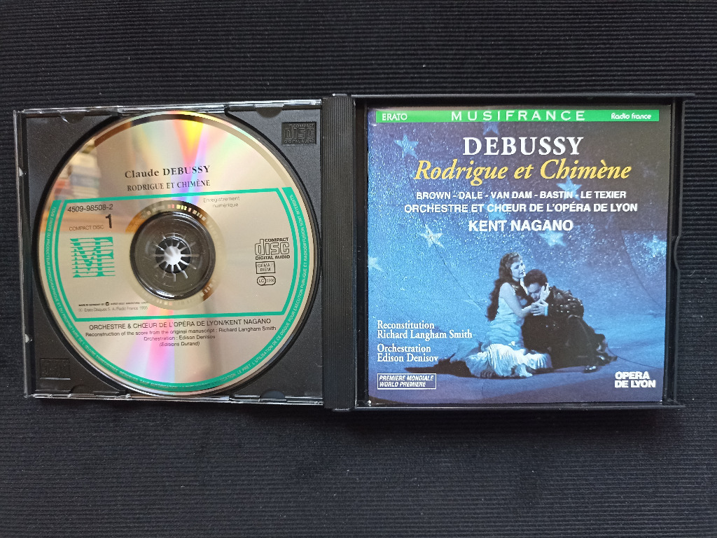 DEBUSSY Rodrigue et Chimene Nagano Erato UNIKAT Warszawa Licytacja