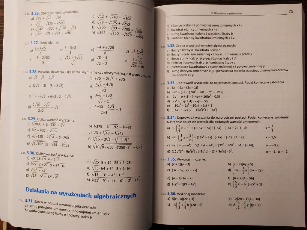 Matemaatyka Zbiorzadan Liceum Technikum Klasa 1 Plouszowice Kolonia Kup Teraz Na Allegro Lokalnie