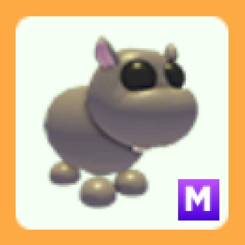 Roblox Adopt Me Hippo mega neon M | Lwówek | Kup teraz na Allegro Lokalnie