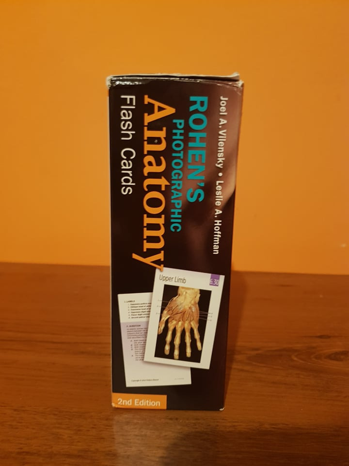 Rohen's Photographic Anatomy Flash Cards Gdańsk Kup teraz na
