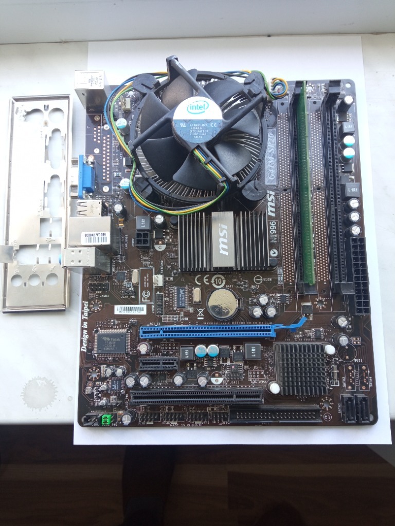 XEON QUAD E5430+MSI G41M-SP20 +2GB RAM DDR3 | Jawor | Licytacja na ...