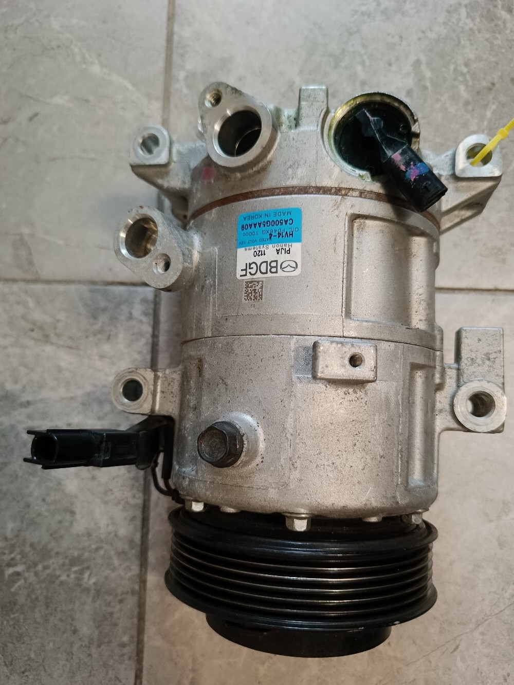КОМПРЕСОР КОМПРЕСОР, НАСОС КОНДИЦІОНЕРА MAZDA CX 30 MAZDA 3 BP CA500G5AAA09 