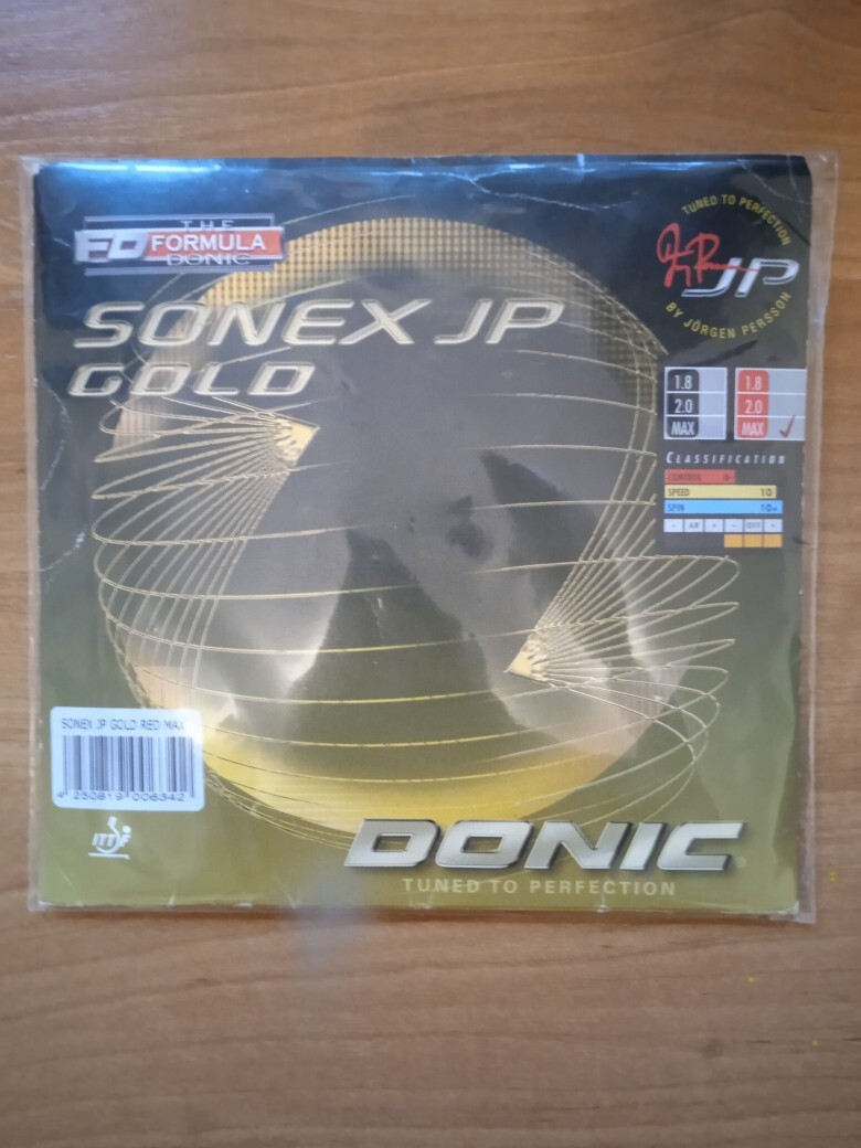 Nowa okładzina donic sonex jp gold max czerwona Jeżewo Licytacja na