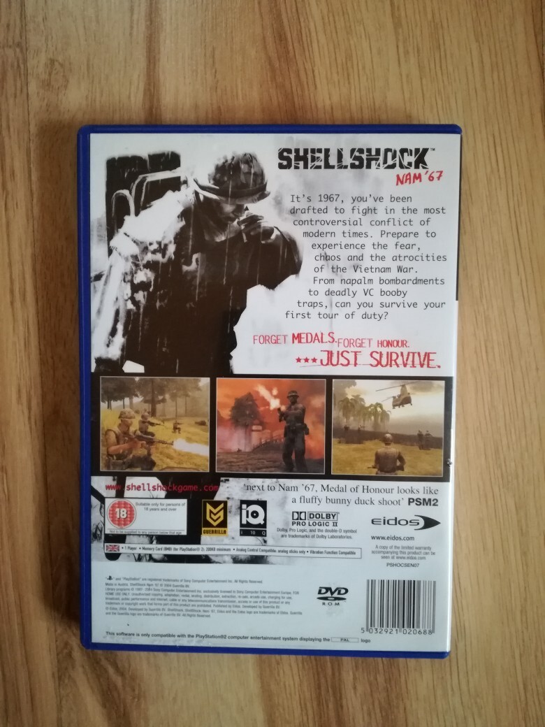 Gra Shellshock Nam '67 (używ.) Sony PlayStation 2 (PS2) - porównaj ceny 