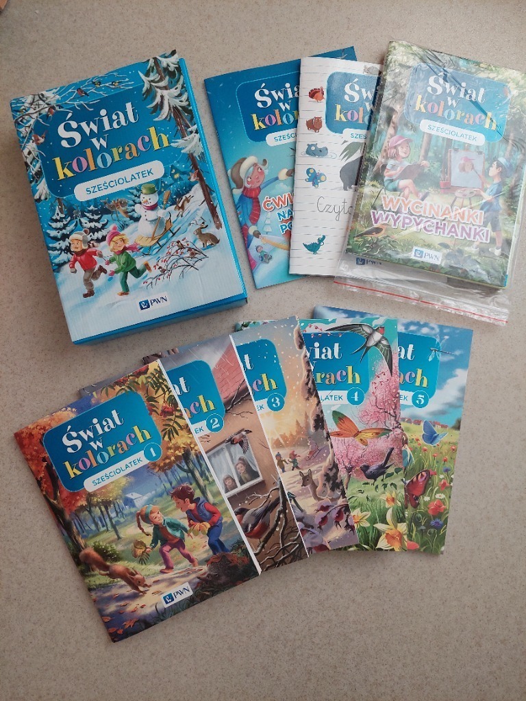 Світ у фарбах шестиліток