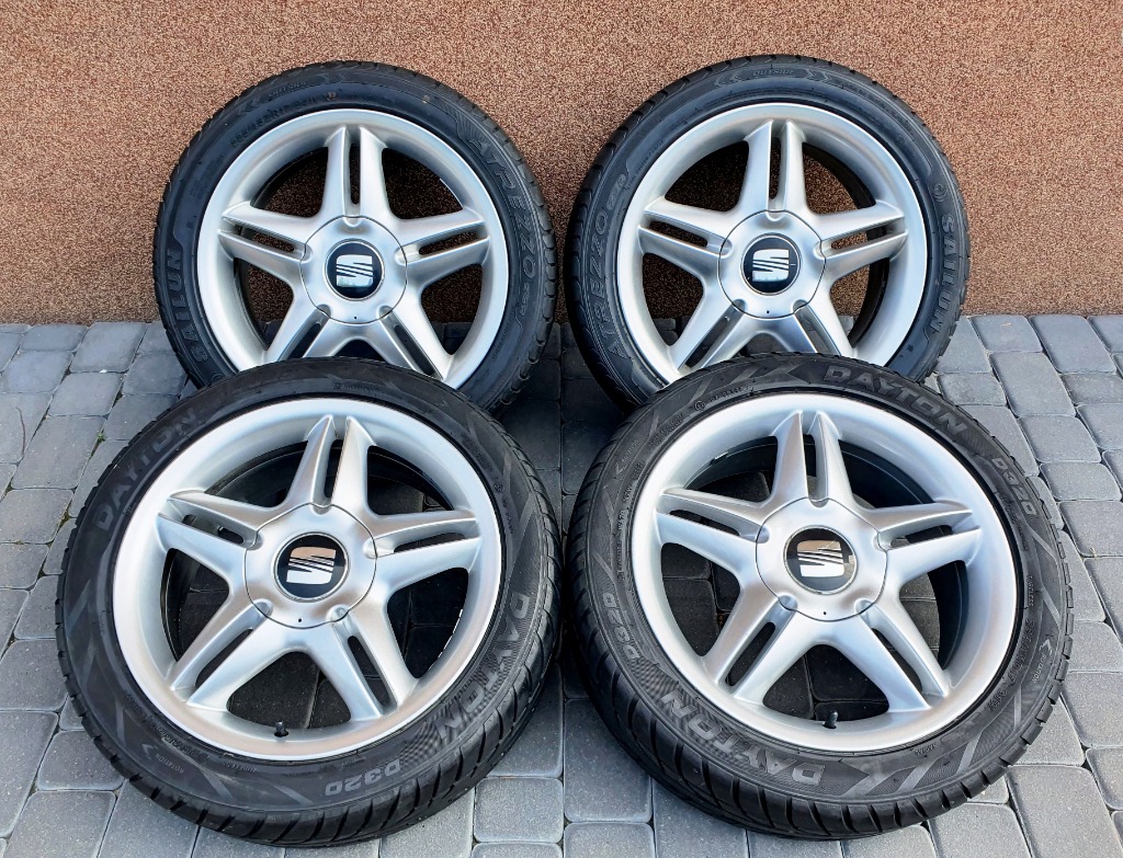 КОЛЕСА ДИСКИ OPONY17 SEAT LEON I CUPRA FR TOLEDO AUDI A3VW GOLF IV BORA SKODA 