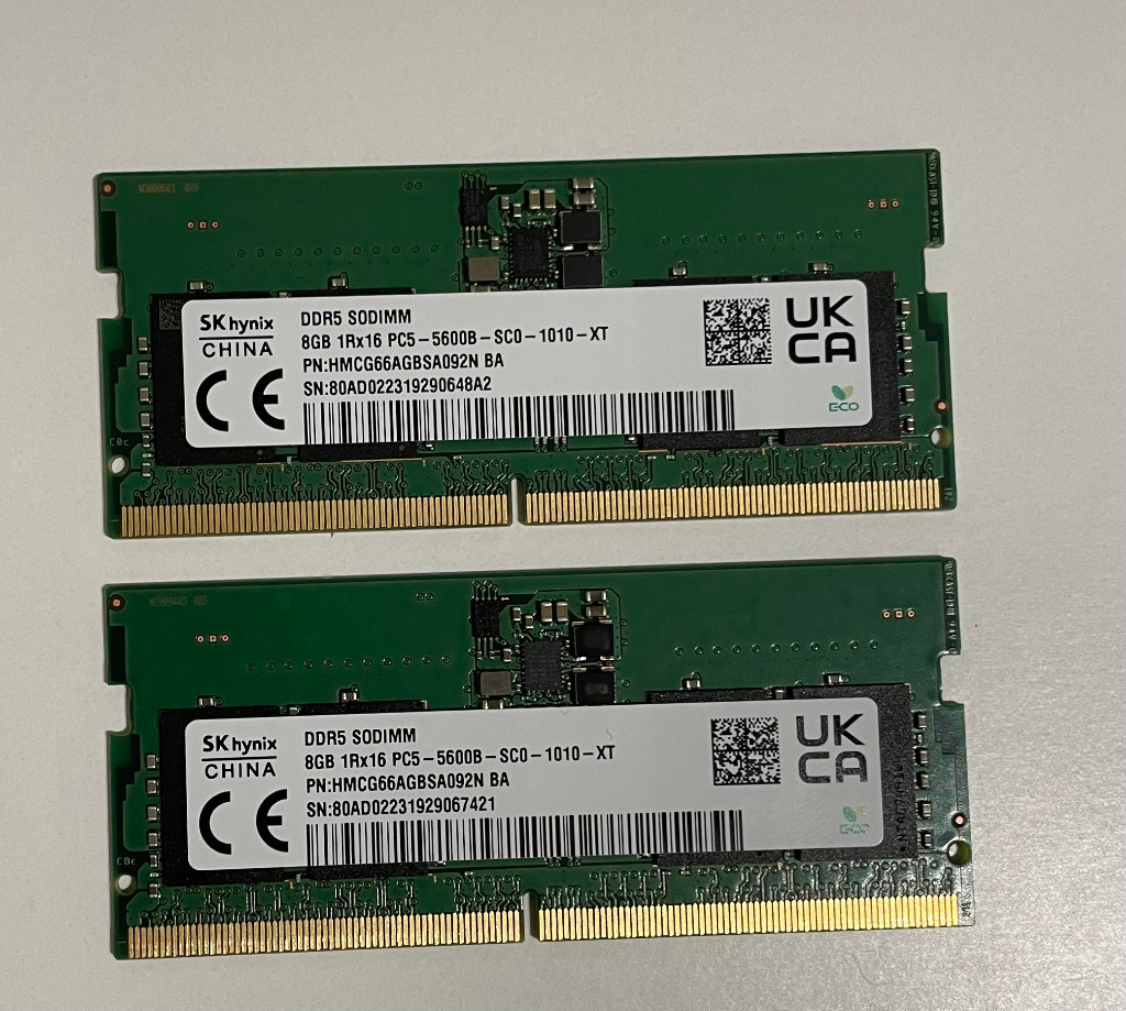 SK hynix 16GB×2 DDR5 SO-DIMM メモリー 16GB-4800-SK-HYNIX-PC5-4800B-