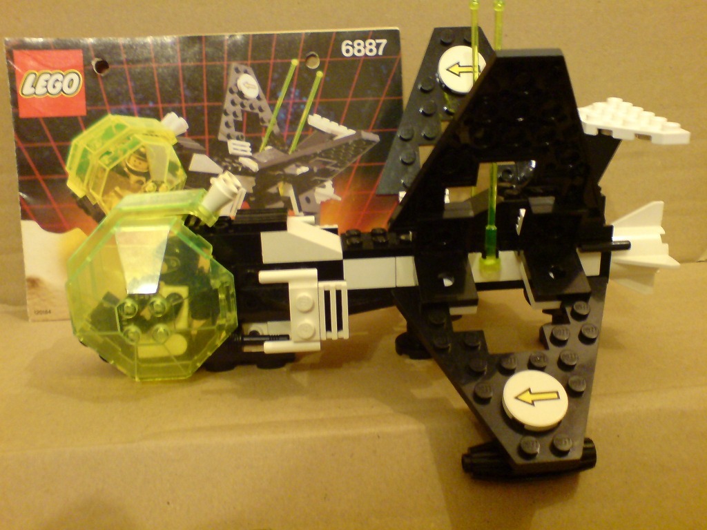 Lego Space 6887 Allied Avenger Blacktron II Kosmos Warszawa Kup