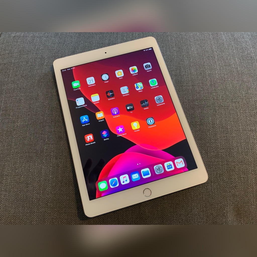 Apple iPad Air 2 128 GB LTE Cellular srebrny stan | Będzin | Kup teraz ...
