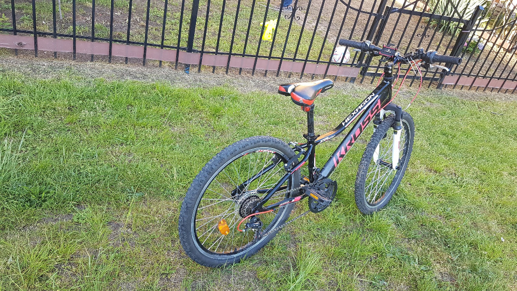 Rower Kross Hexagon Replica 24" czarnoczerwony Szczecinek Kup