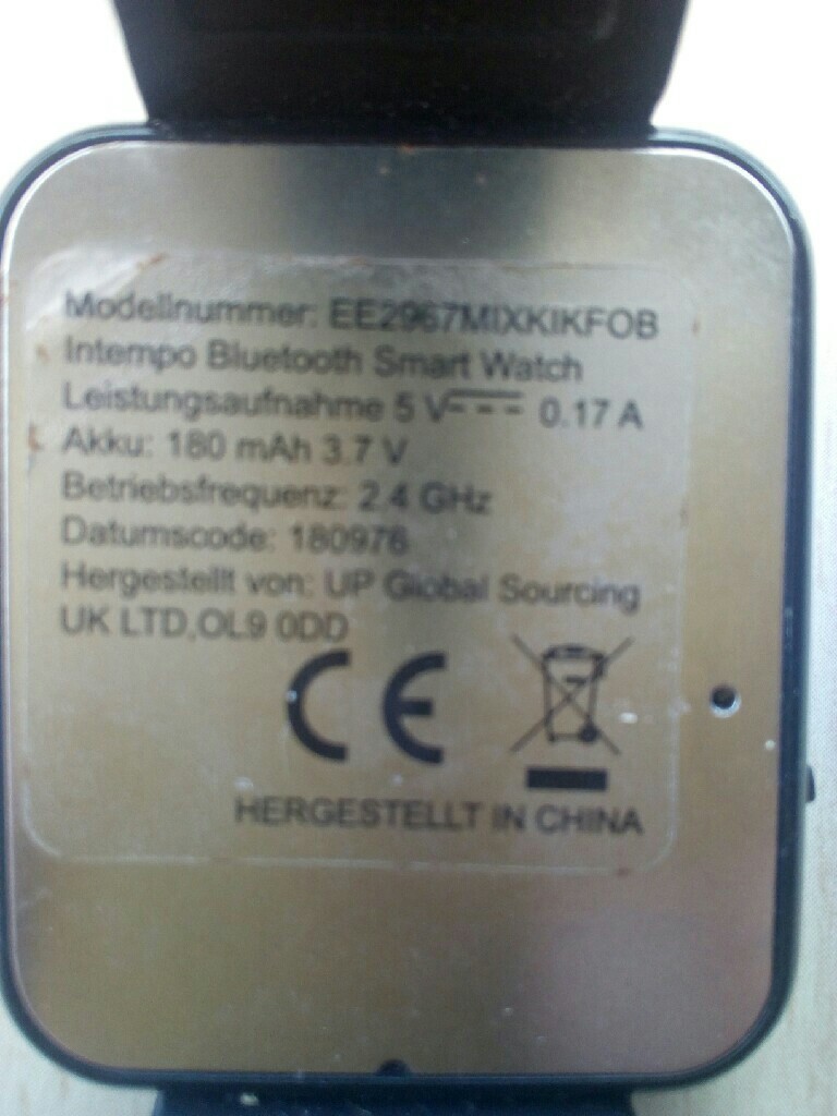 SmartWatch Intempo Bluetooth Model EE2967 | Wieliszew | Kup teraz na  Allegro Lokalnie