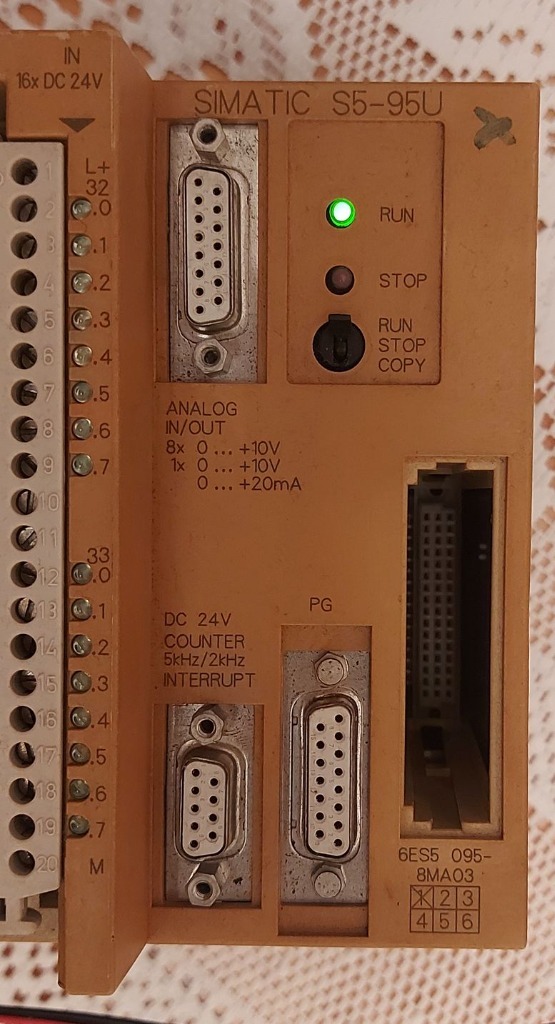 Sterownik PLC SIEMENS SIMATIC S5-95U | Sieniawa | Kup teraz na Allegro ...