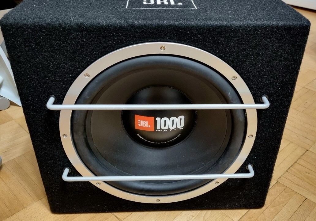 Subwoofer JBL CS1204B +wzmacniacz Monacor HPB602 Warszawa Kup