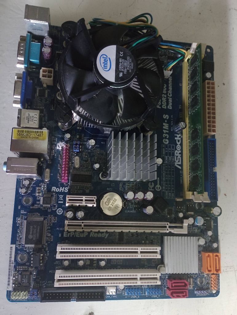 Płyta główna Asrock G31MS R2.0 Pentium E6600 2GB Jarocin Kup teraz