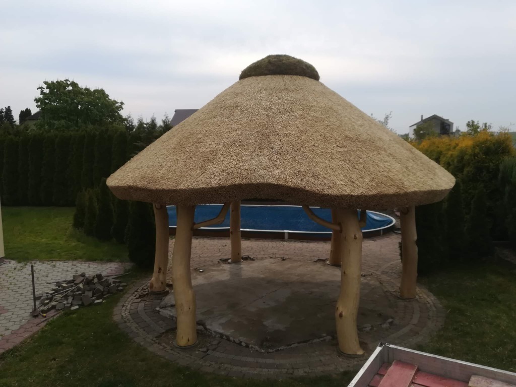 Altana z Bali kryta Strzecha Trzcina | Częstochowa | Ogłoszenie na ...