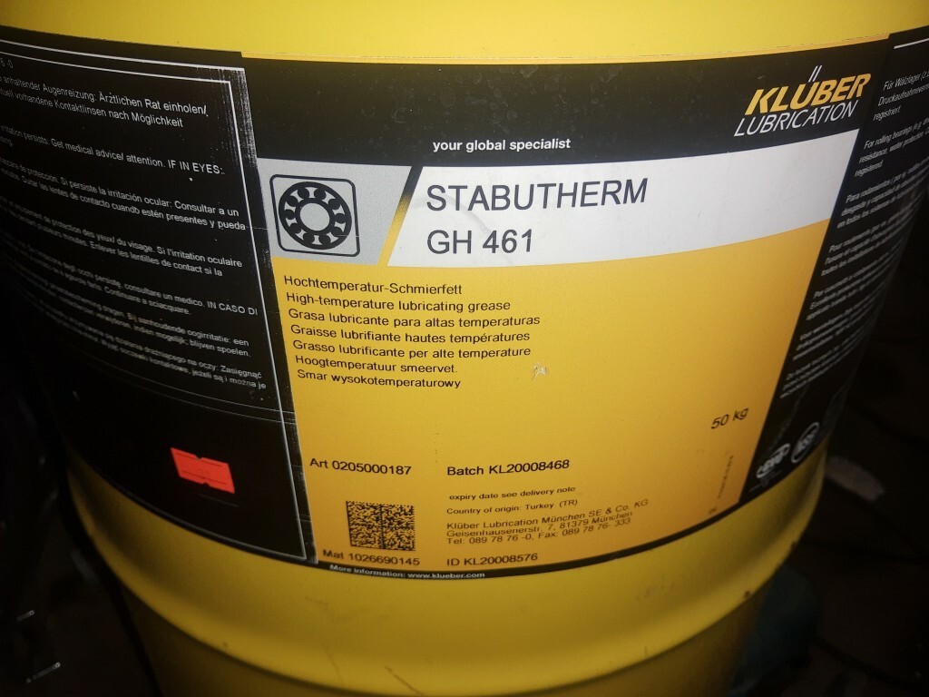 Smar Kluber Stabutherm GH 461 op. 50 kg Zielona Góra Kup teraz na Allegro Lokalnie