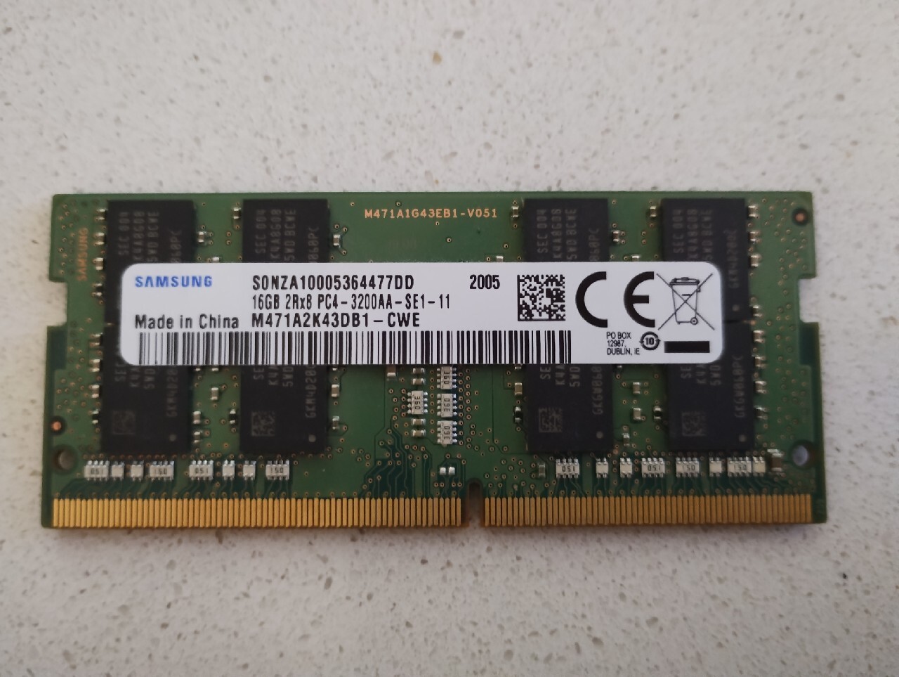 RAM DDR4 Samsung M471A2K43DB1-CWE 16 GB | Grodzisk Mazowiecki | Kup ...