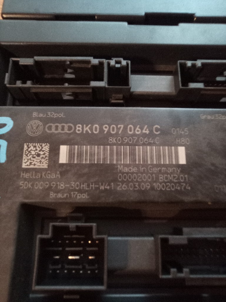 МОДУЛЬ КОМФОРТУ AUDI 8K0907064C/CC 