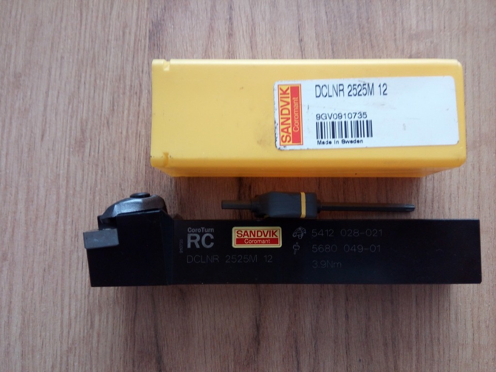 SANDVIK nóż DCLNR 2525M 12 | Bydgoszcz | Ogłoszenie na Allegro Lokalnie