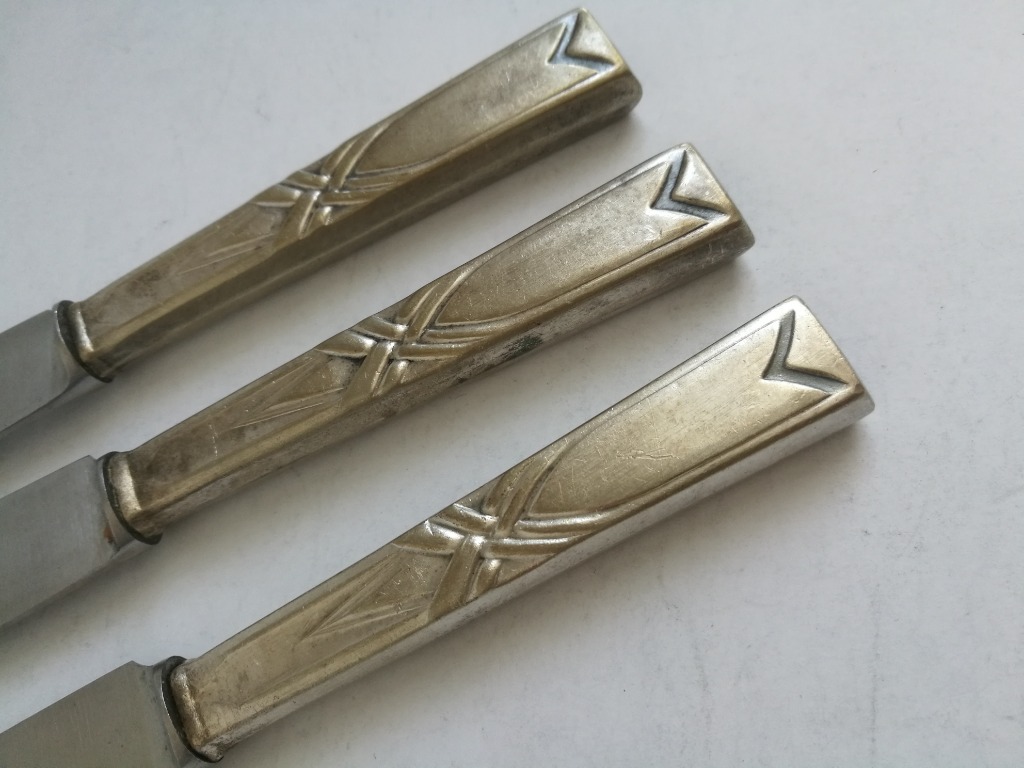 Stare noże Gerlach empire art deco Wrocław Kup teraz na Allegro