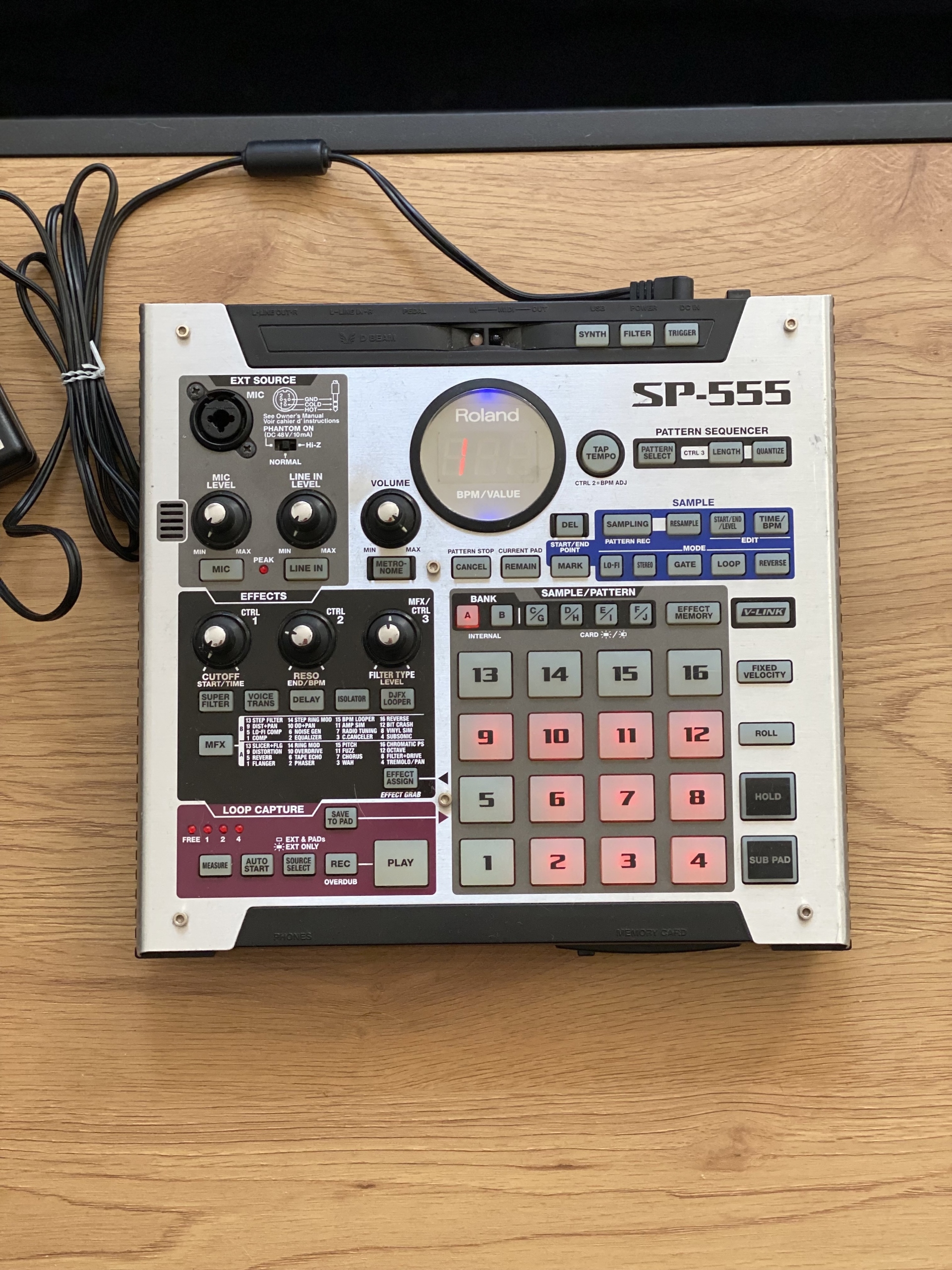 Sampler Roland SP-555 | Warszawa | Kup teraz na Allegro Lokalnie