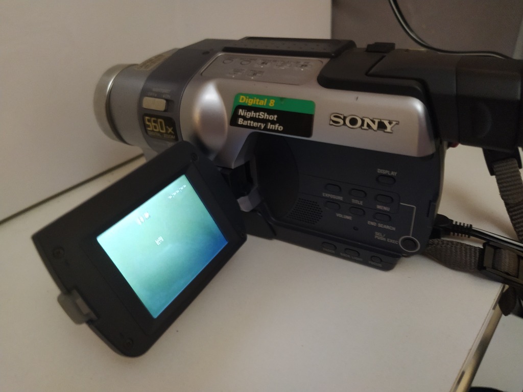 Alimentatore Per Sony Handycam DCR-TRV - Compatibile Con Vari Modelli, Cavo 2m