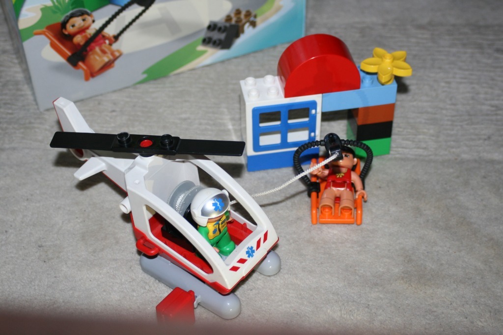 LEGO DUPLO HELIKOPTER 5794 UNIKAT ZESTAW ORYGINA?? | Lubo?? | Licytacja na Allegro Lokalnie