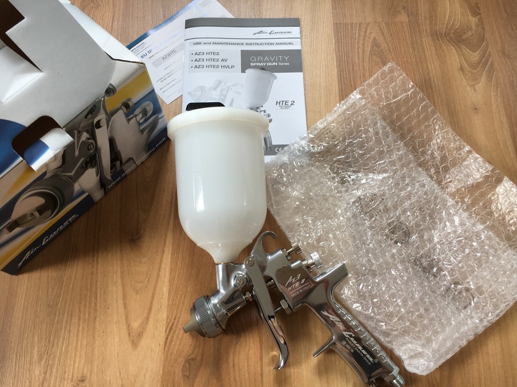 Pistolet Lakierniczy Air Gunsa AZ3 HTE2 IWATA 1.3 Skoczów Kup teraz