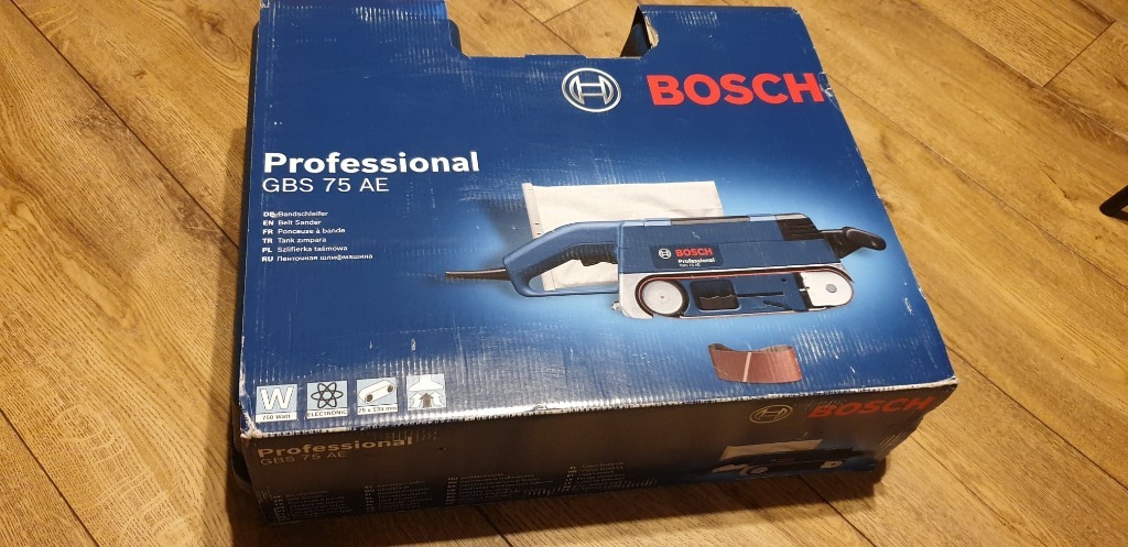 Szlifierka Tasmowa Bosch Gbs 75 Ae Professional No Cena 9 00 Zl Zgierz Allegro Lokalnie