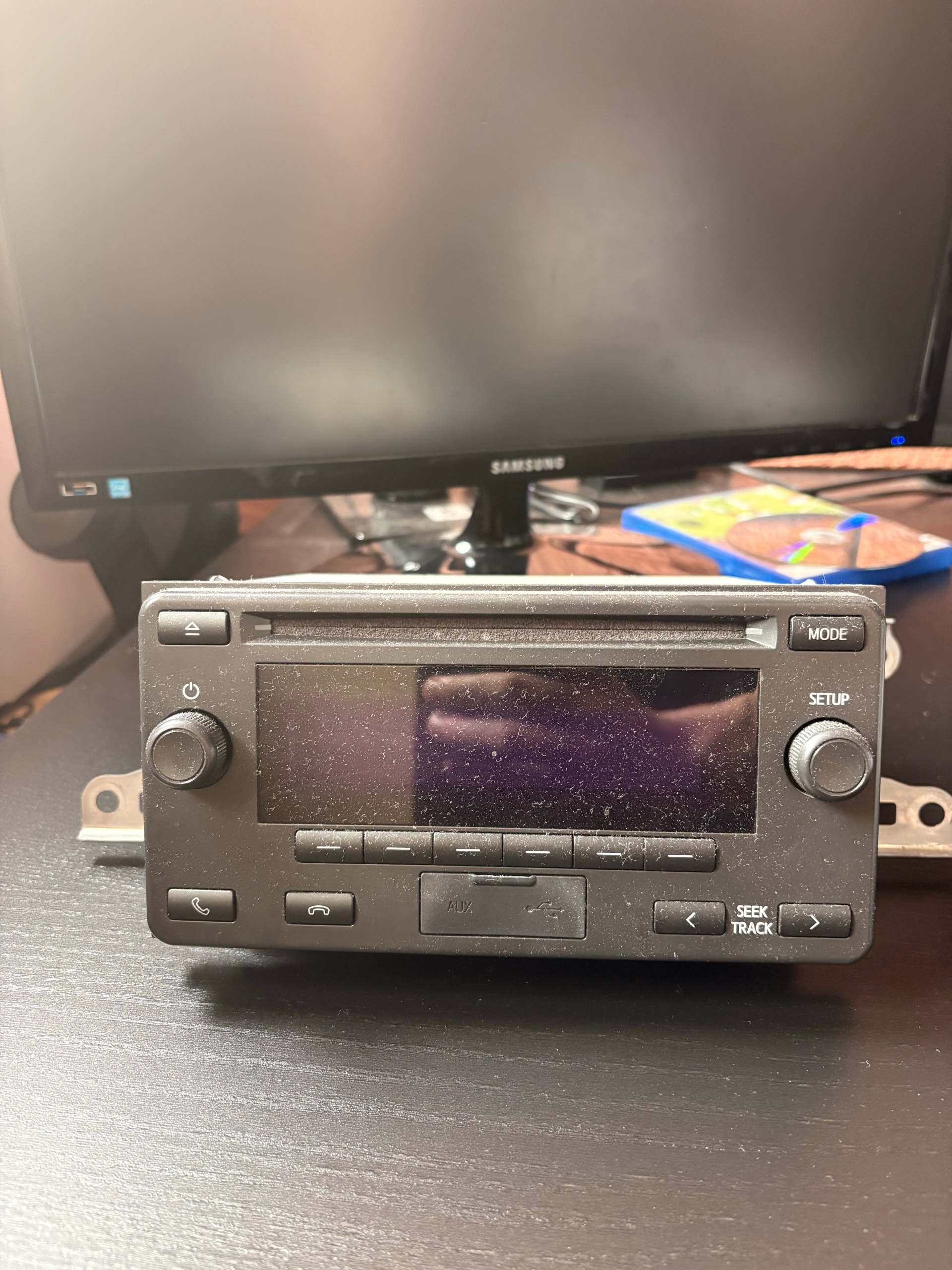 РАДІО AUX USB TOYOTA YARIS 3 86120 0DC20 CQ CS16E0AE 