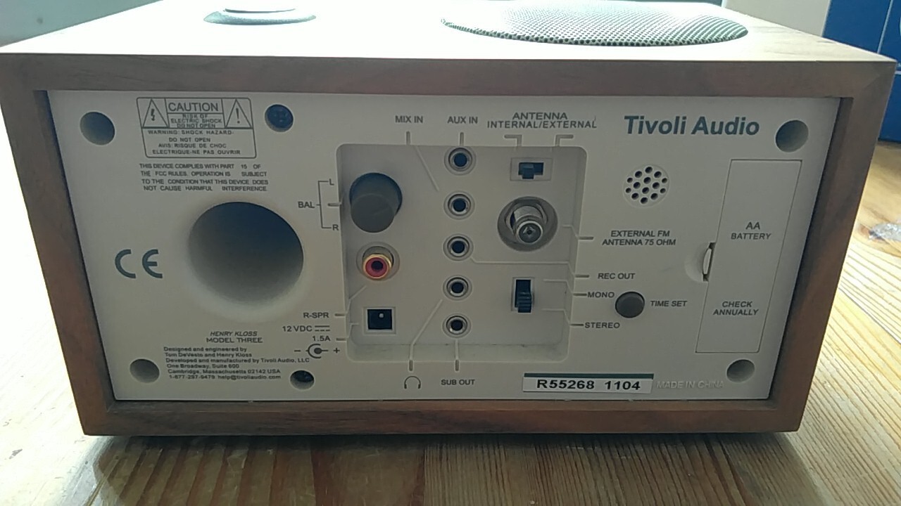 Radio Tivoli Audio Henry Kloss Model Three Radom Kup teraz na
