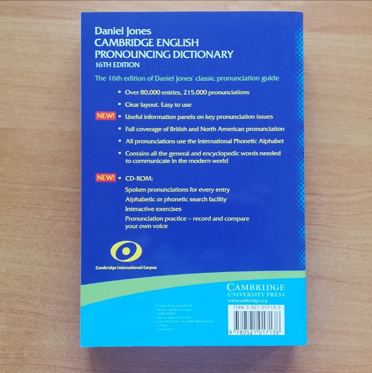 Cambridge pronouncing dictionary + CD Warszawa Kup teraz na Allegro