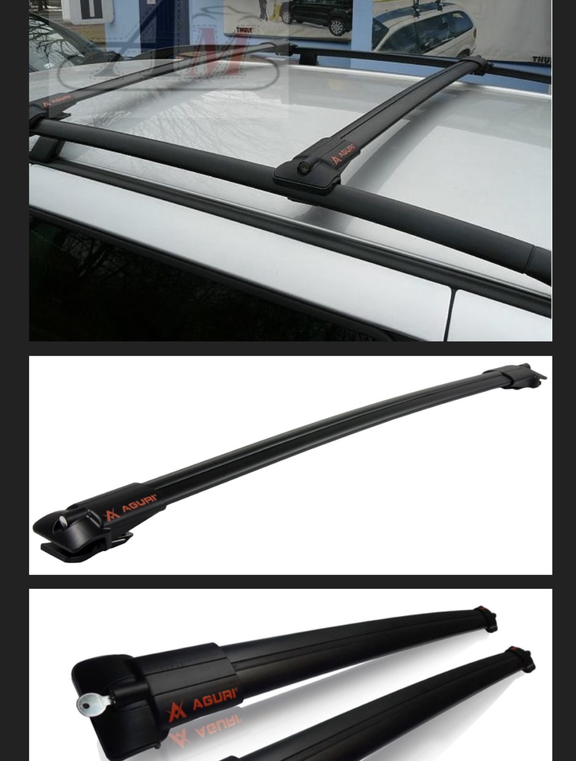 БАГАНИК НА ДАХ AGURI PRESTIGE II S10 