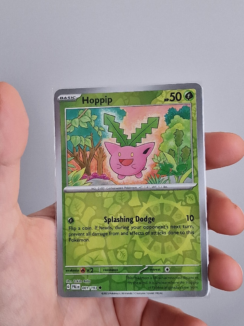 Karta Pokemon Hoppip PAL 001 Reverse Holo | Gdańsk | Kup teraz na ...