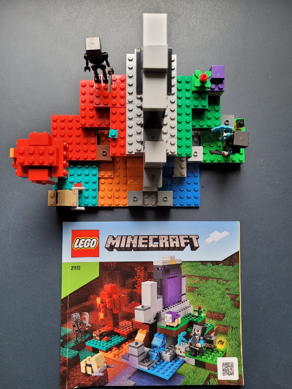 Lego minecraft 21172 zniszczony portal | Warszawa | Kup teraz na ...