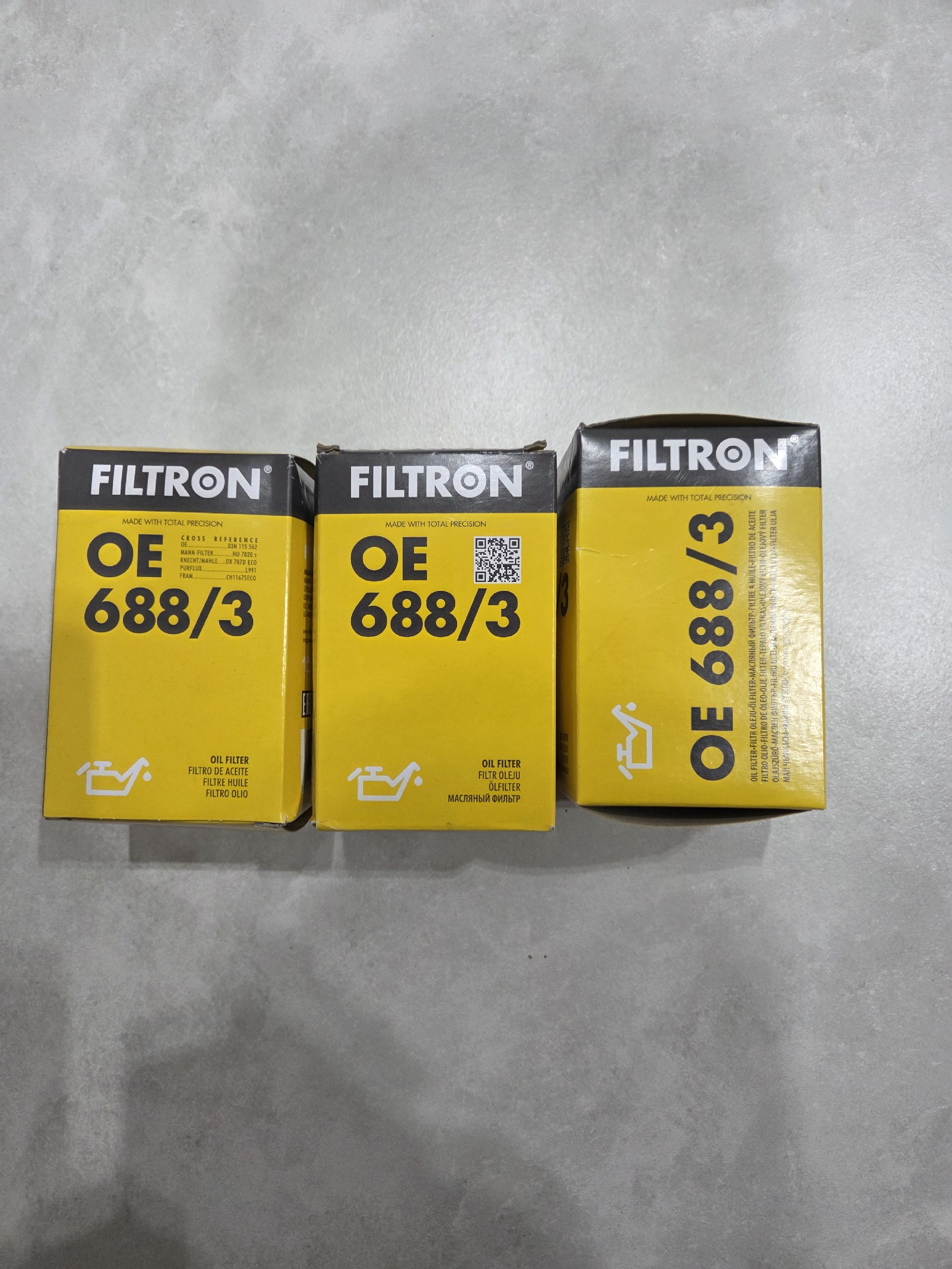 OE 688/3 FILTRON 3 ШТУКИ ZA ОДНА CENE 