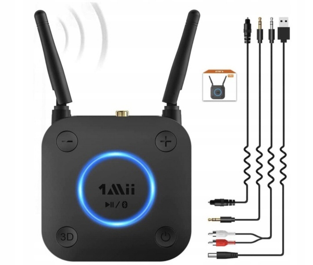 Transmiter Adapter Bluetooth 1Mii B06 Pro Krakówek Kup teraz na