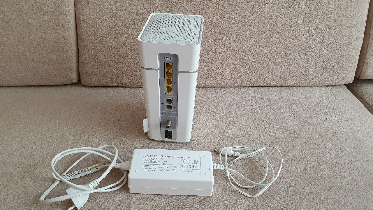 ARRIS Modem Router Giga Connect Box TG 3492LG Zabrzeg Kup teraz na