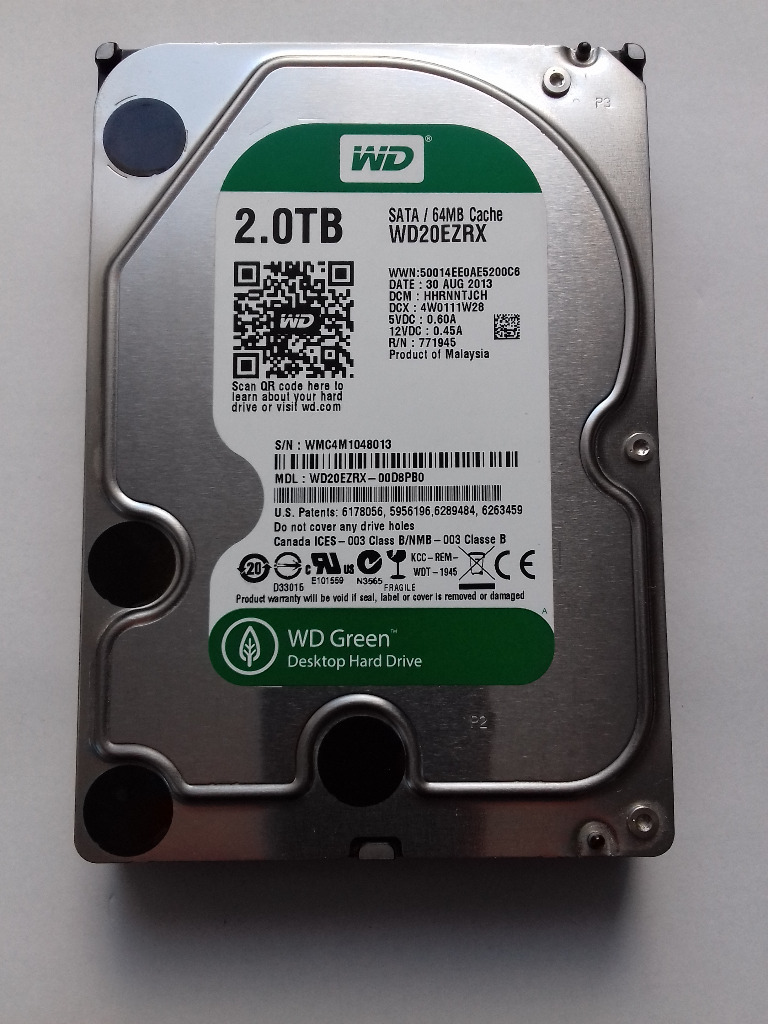DYSK 2TB WD20EZRX SATA III | Tomaszów Lubelski | Kup teraz na Allegro ...
