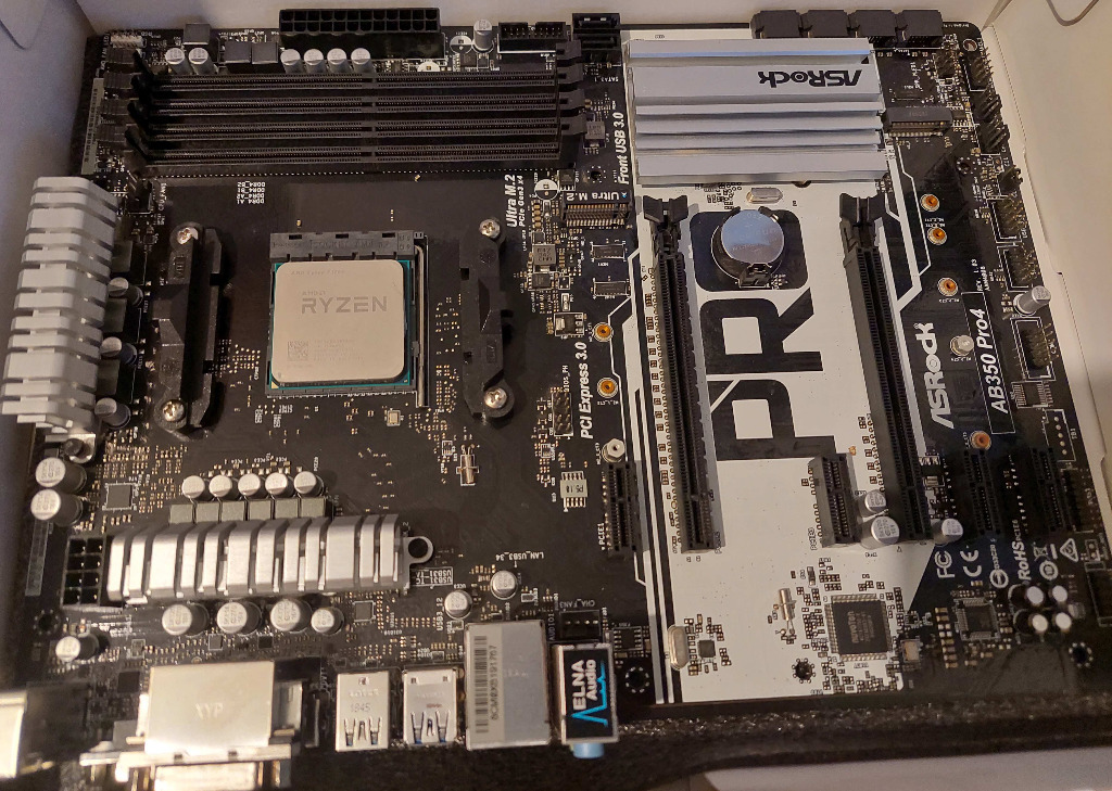 ASRock B350 PRO4 + AMD Ryzen 1700 Łódź Licytacja na Allegro Lokalnie